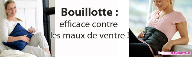 bouillotte soulage mal de ventre