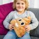 Bouillotte Petite Crotte déhoussable graines de millet, 27 cm