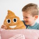 Bouillotte Petite Crotte déhoussable graines de millet, Emoji Caca,27 cm