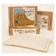 Bouillotte en coton biologique aux graines d'épeautre, 18x25cm