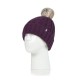 Bonnet avec pompon ultra chaud pour femme Heat Holders