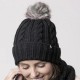 Bonnet avec pompon ultra chaud pour femme Heat Holders
