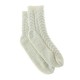 Lot chaussettes femme blanche 37-40 avec bougie parfumée