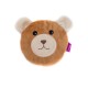 Bouillotte Tête ourson déhoussable , 15 cm