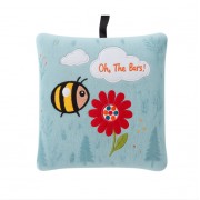 Bouillotte carré pour Bébé Abeille, 14 cm