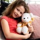 Bouillotte Peluche Ours déguisé en Girafe, Déhoussble