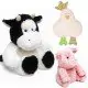 Bouillotte Peluche Animaux Ferme