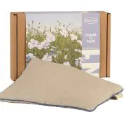 Bouillotte en lin et graines de lin - 22x18cm