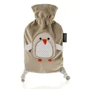 Bouillotte bébé à eau pingouin ultra-douce 0,8l 