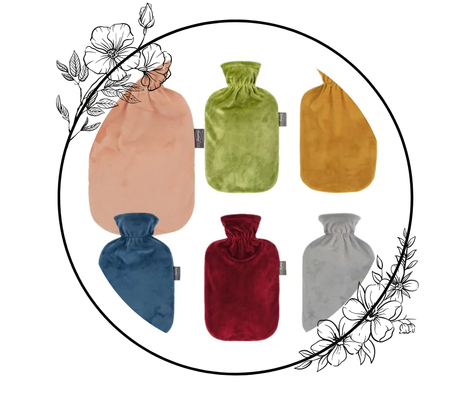 Bouillottes velours 2L de Fashy