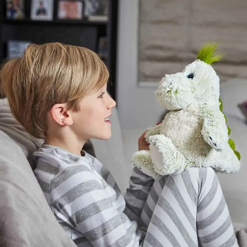 Bouillotte peluche déhoussable dragon
