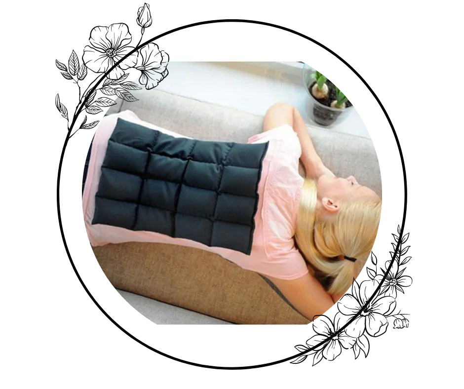 Bouillotte compresse rectangulaire graines de lin de Sissel