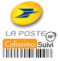 Livraison par La Poste en Colissimo Suivi