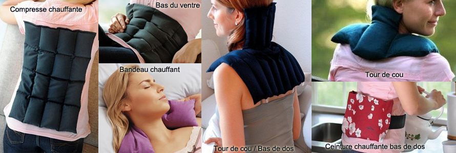 Nos bouillottes pour soulager vos douleurs et se relaxer