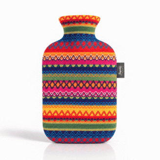 Bouillotte à eau motif Péruvien – 2l – 32cm