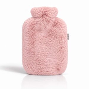 Bouillotte à eau housse peluche 2 L, Douce Bouillotte