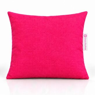 bouillotte aux noyaux de cerise coussin rose fuschia