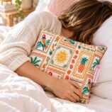 bouillotte coussin aux noyaux de cerise tropical