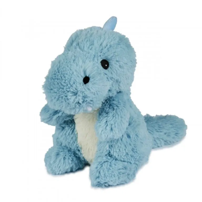 Bouillotte Peluche Dinosaure Bleu Déhoussable