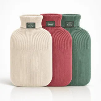 Bouillotte à eau tricot 2 Litres de la marque Fashy