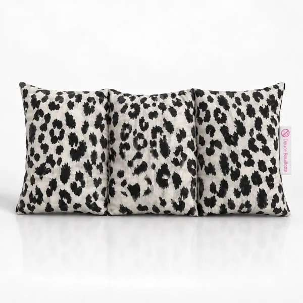bouillotte leopard aux graines de cerise bouillotte leopard aux graines de cerise