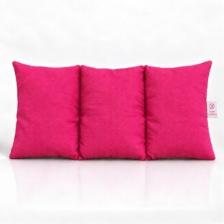 bouillotte rose unie aux graines de cerise